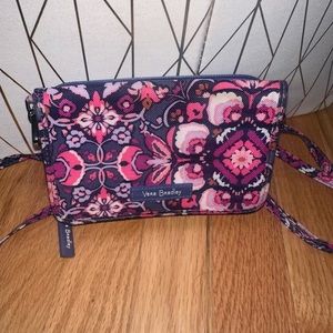 Verabradly pink and purple purse